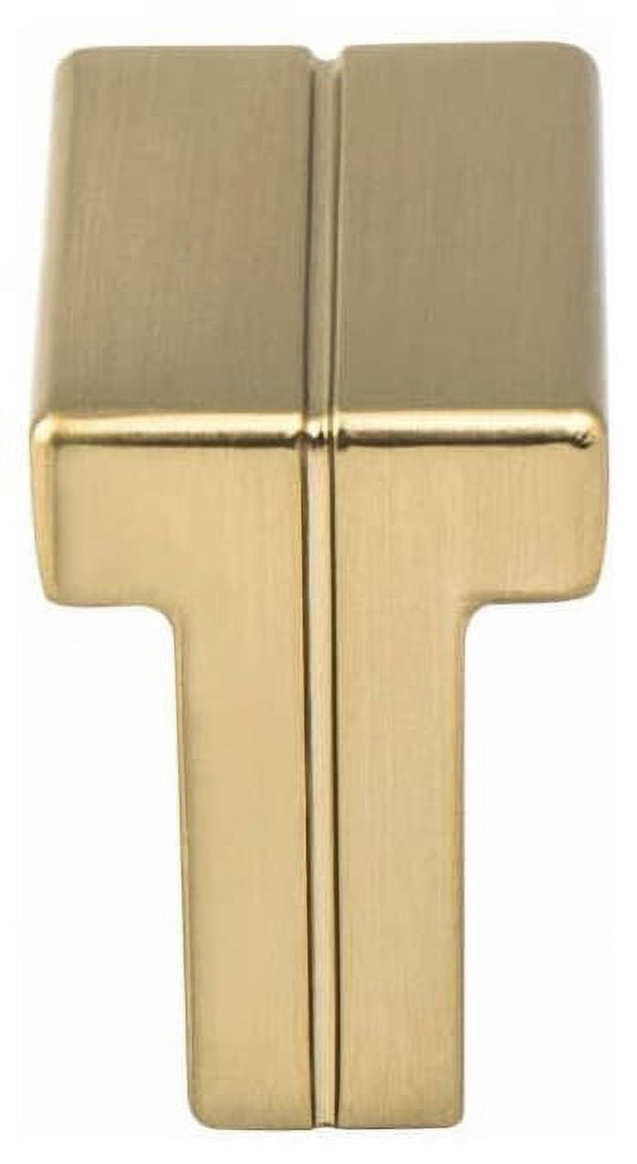 Skyline Knob with Long Modern Bronze - 1.375 in.