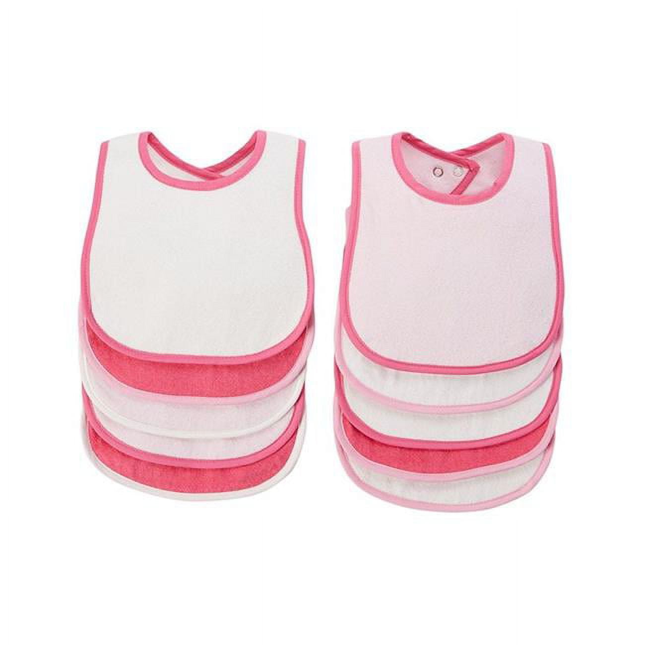 Picture of BornCare BCWC 21&#44; 22 6 Bundle 1 Hooded Towel & Washcloth Set&#44; Baby Girl - Pink