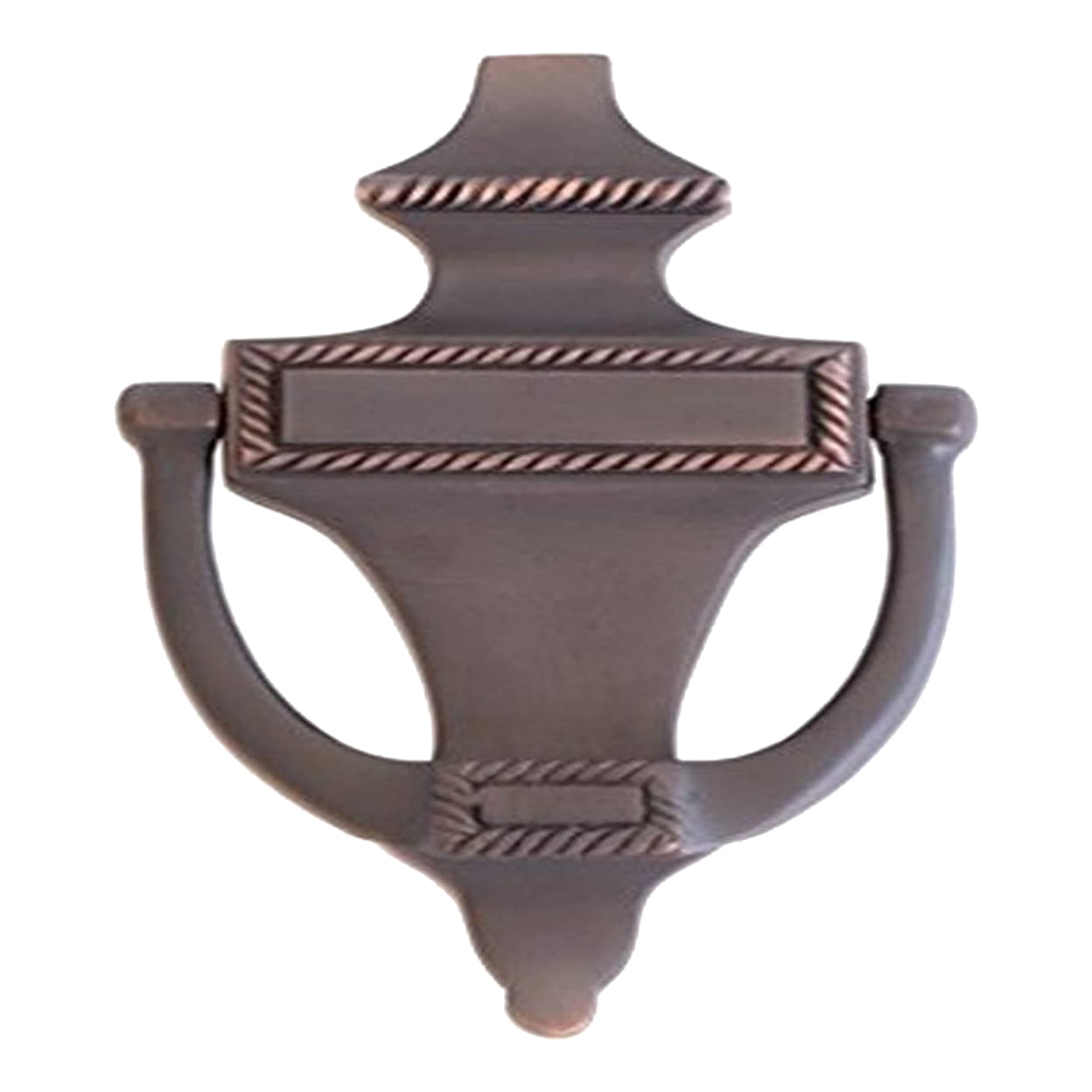 6.5 in. Venetian Bronze Rope Door Knocker