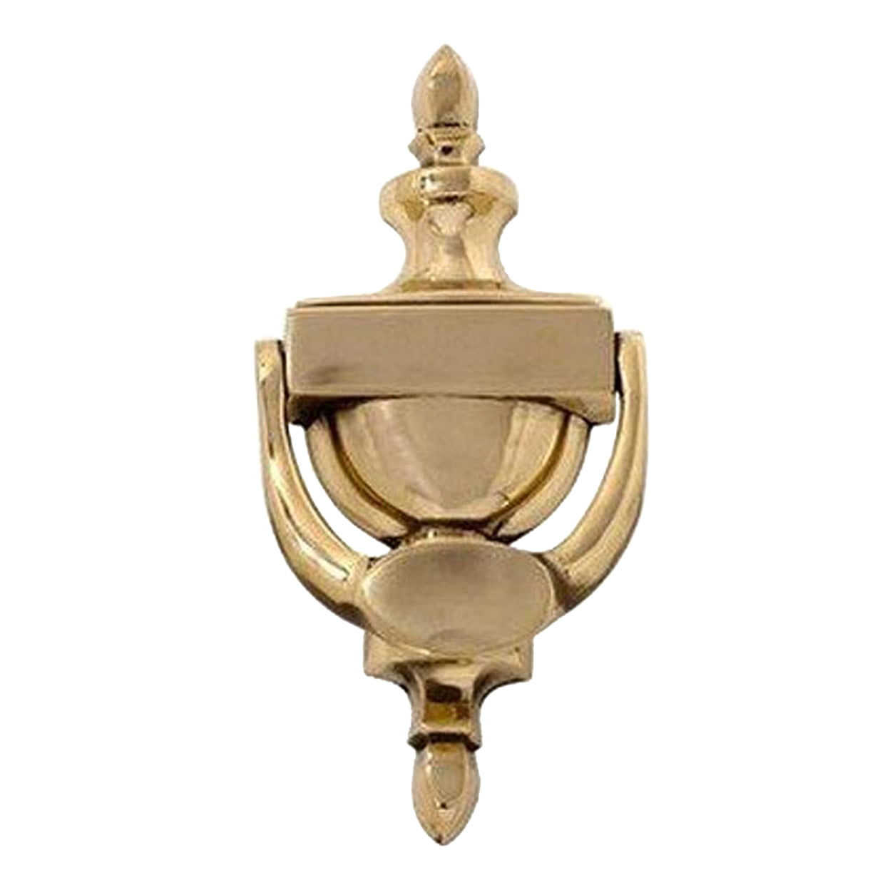 Picture of Brass Accents A03-K4003-605 7.56 in. Polished Brass Camden Knocker