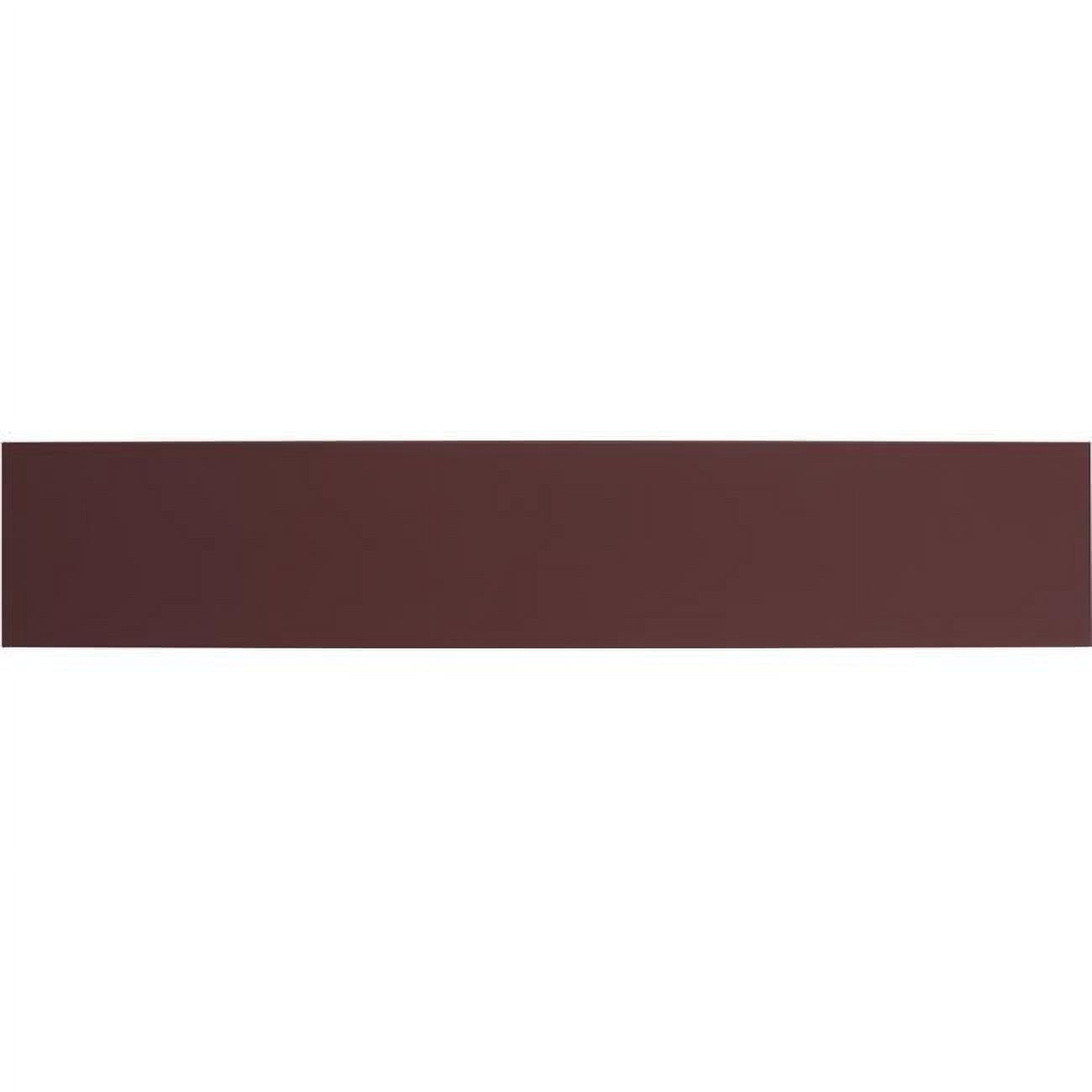 Picture of Brass Accents A09-P0640-WNRKPMAG 6 x 40 in. Kick Plate - Magnetic Mount&#44; Wine Red