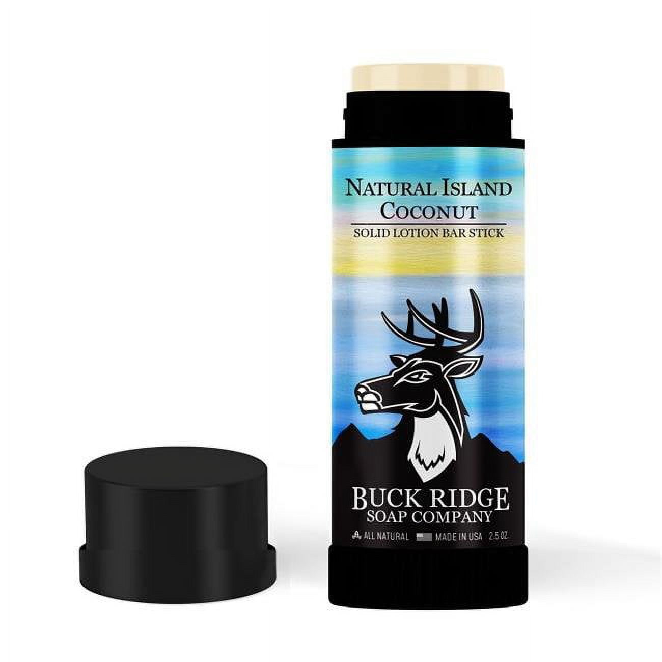 Picture of Buck Ridge Soap COCOLOTIONBAR Natural Island Coconut Lotion Bar Stick