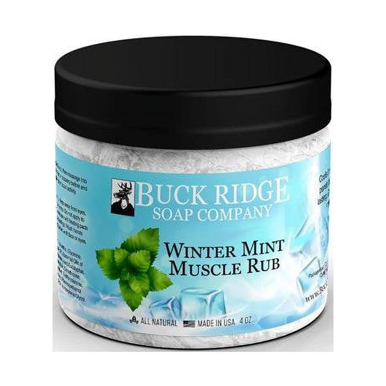 Picture of Buck Ridge Soap WMMROINMENT Winter Mint Muscle Rub Ointment