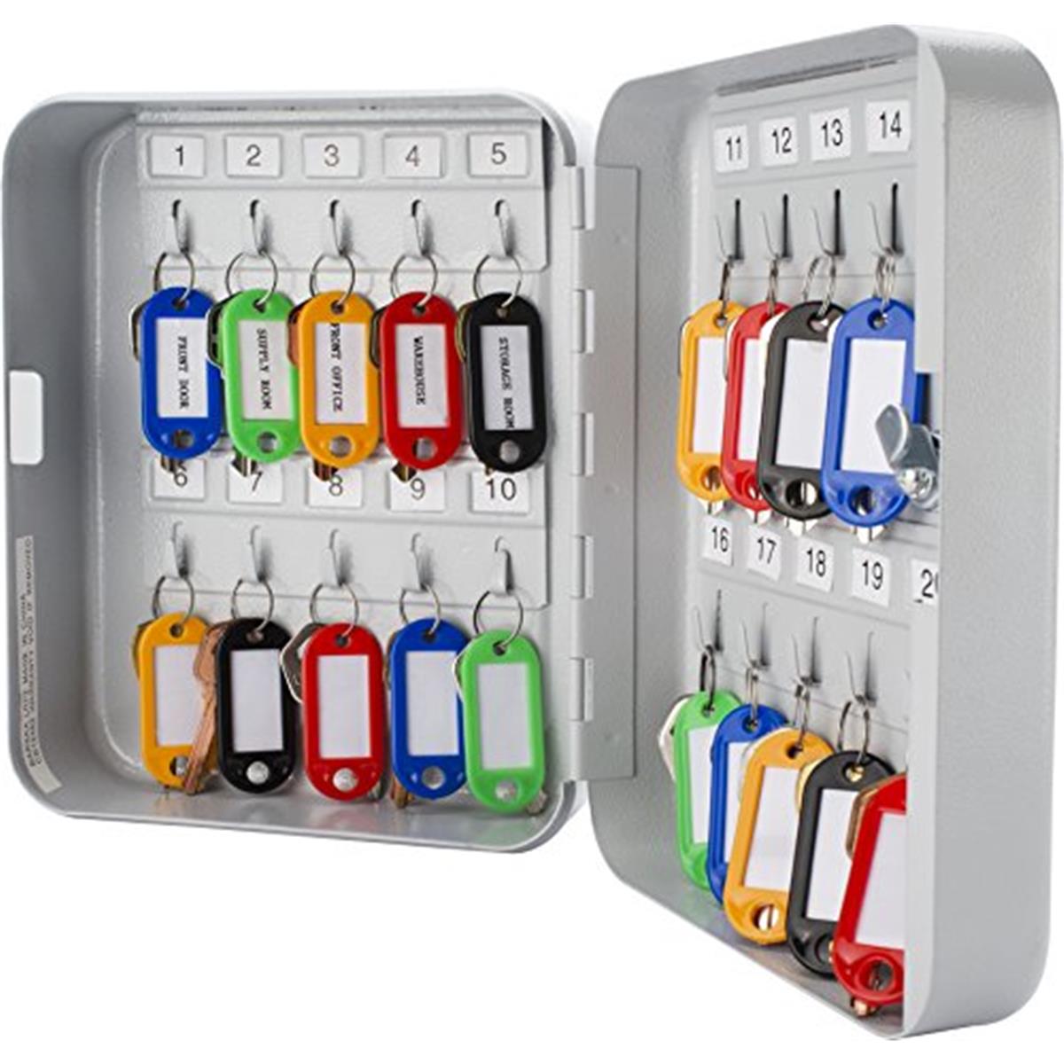 20 Position Key Lock Box With Key Lock