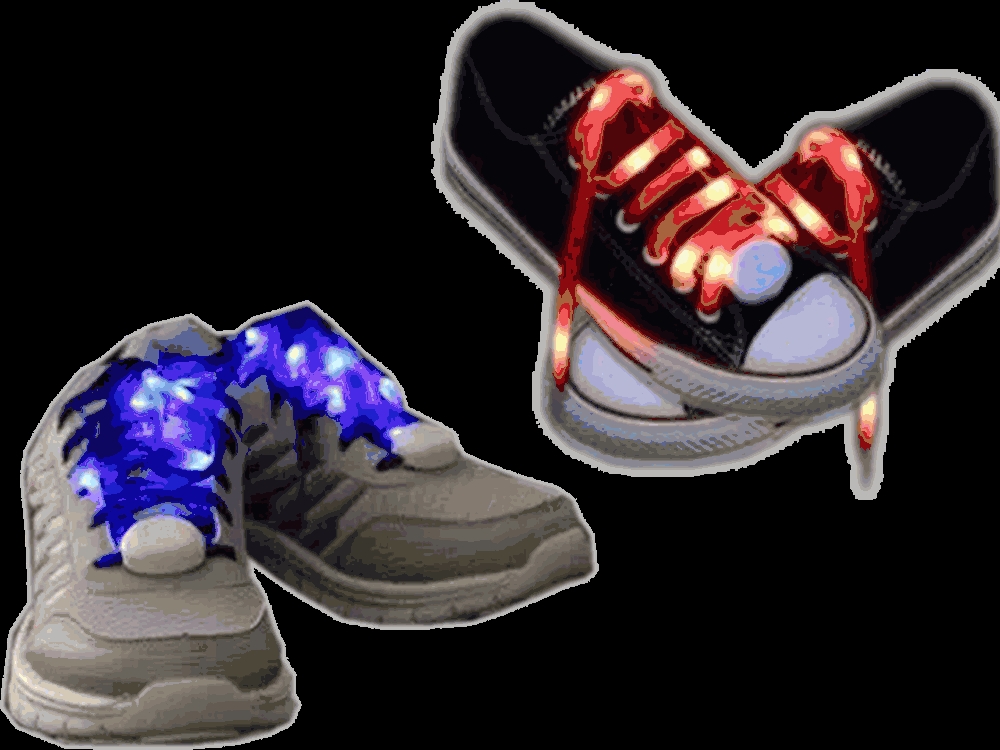 LSHB LED Shoe Laces Pair - Blue