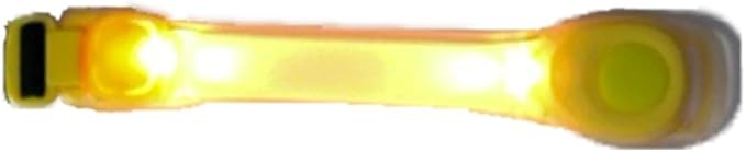 RBD8Y LED Silicone Reflective Armband - Yellow