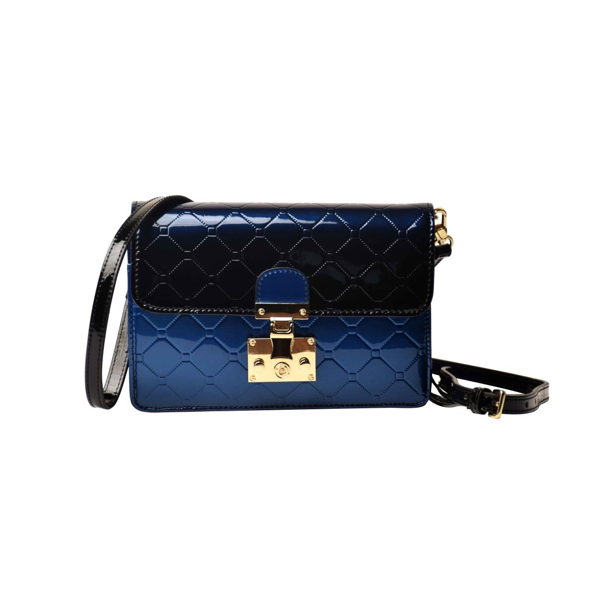 Picture of Bravo Handbags B70-1779BLU Julia Wallet Handbag, Blue