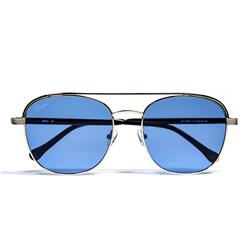 Picture of Bravo Handbags BV1820 C1 Metal Color Sterling Silver & Black Sunglasses - Blue Lens&#44; 57-19 by 140