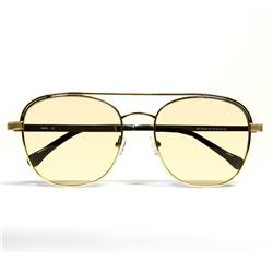 Picture of Bravo Handbags BV1820 C3 Metal Color Gold & Black Sunglasses - Gold Lens&#44; 57-19 by 140