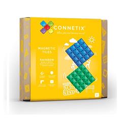 CON-US-2BP 2 Piece Tiles Base Plate Blue & Green Pack