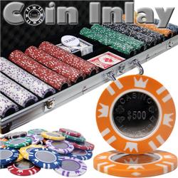Picture of Brybelly CSCI-600AL Aluminum Pre Packaged Coin Inlay 15 g Chips&#44; 600 count