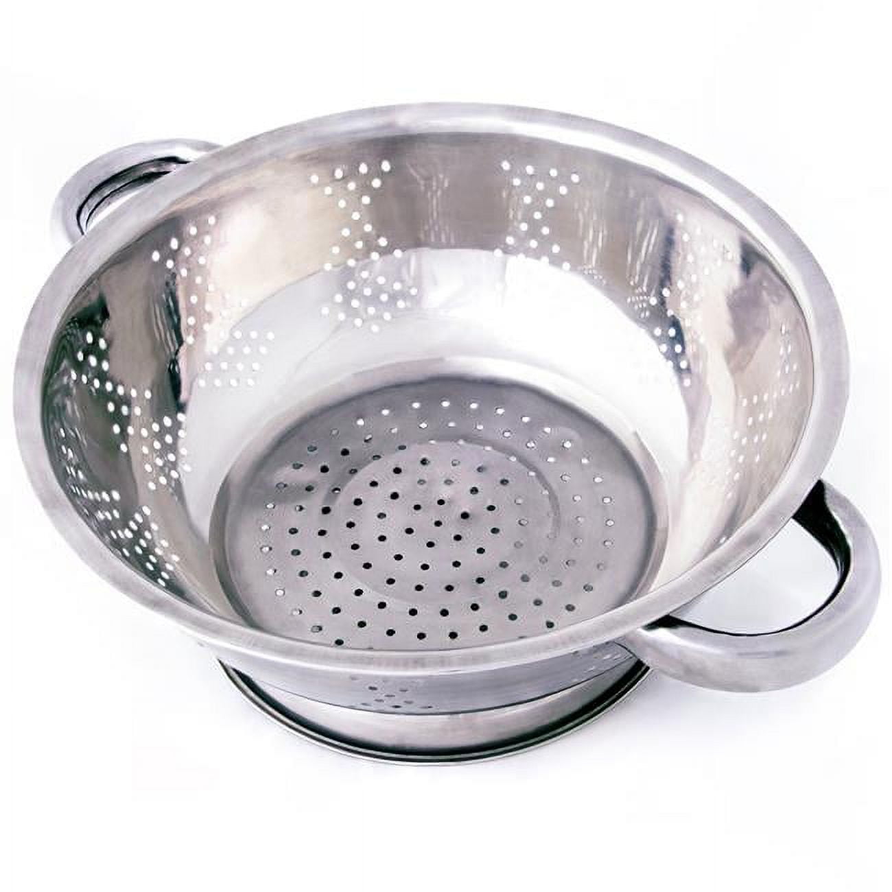 Picture of Brybelly KCOL-002 Stainless Steel Kitchen Colander - 2.5 qt