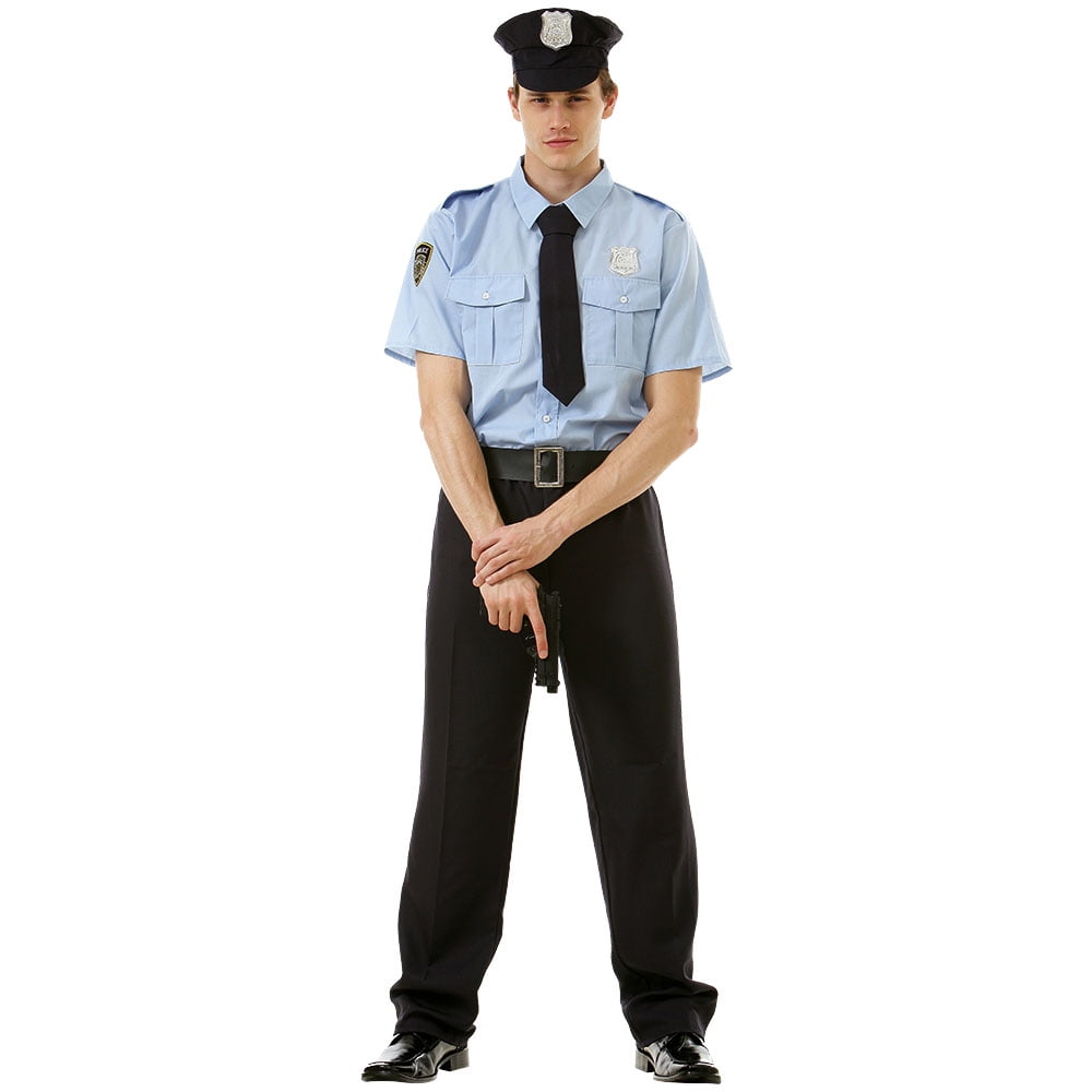 Picture of Brybelly MCOS-132L Good Cop Costume&#44; Large