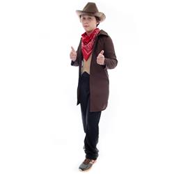 Picture of Brybelly MCOS-429YS Ride em Cowboy Halloween Costume&#44; Small