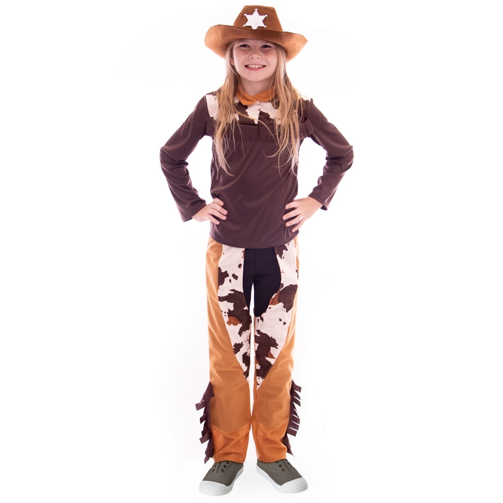 Picture of Brybelly MCOS-430YS Ride em Cowgirl Costume, Small