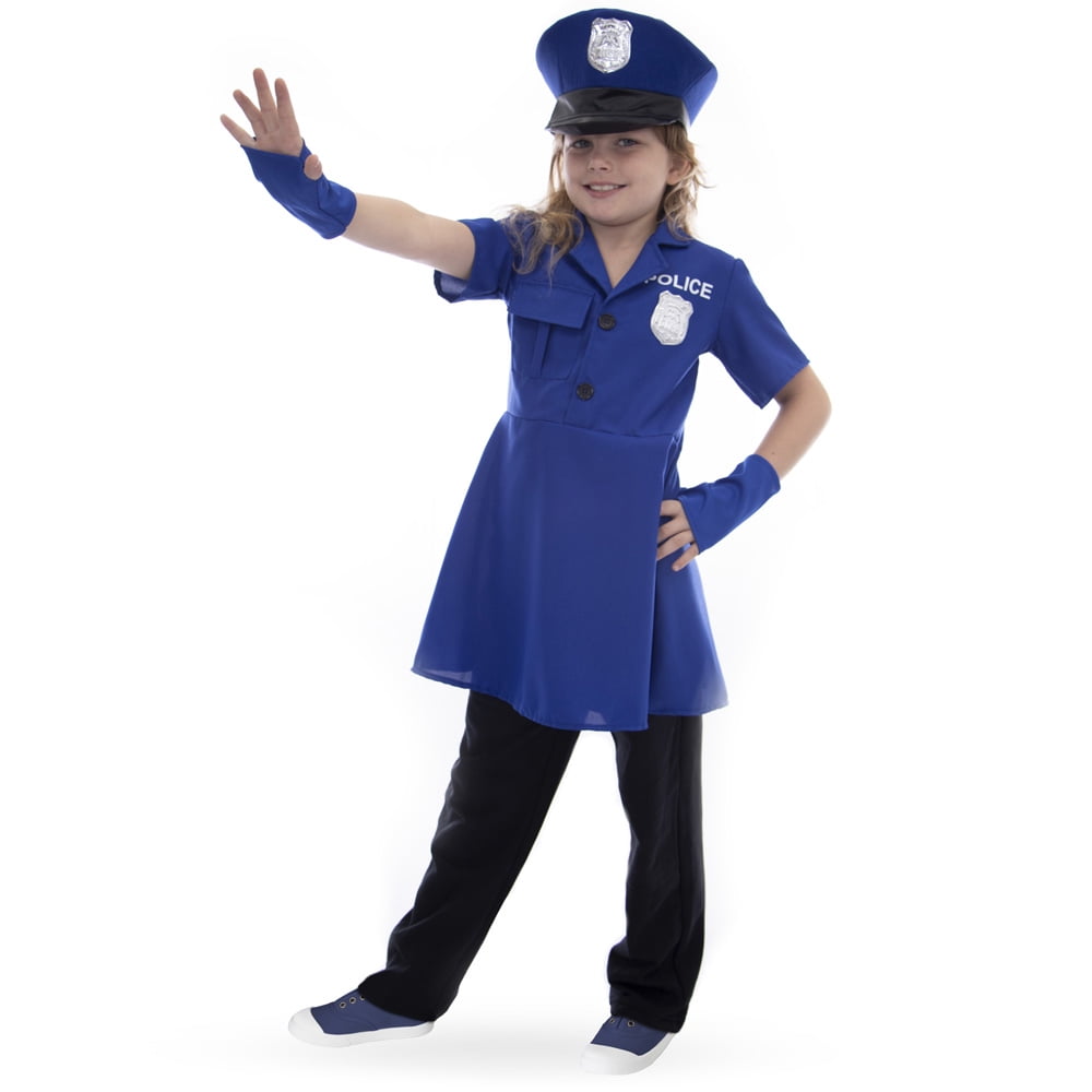 Picture of Brybelly MCOS-437YXL Proud Police Officer Costume, Extra Large