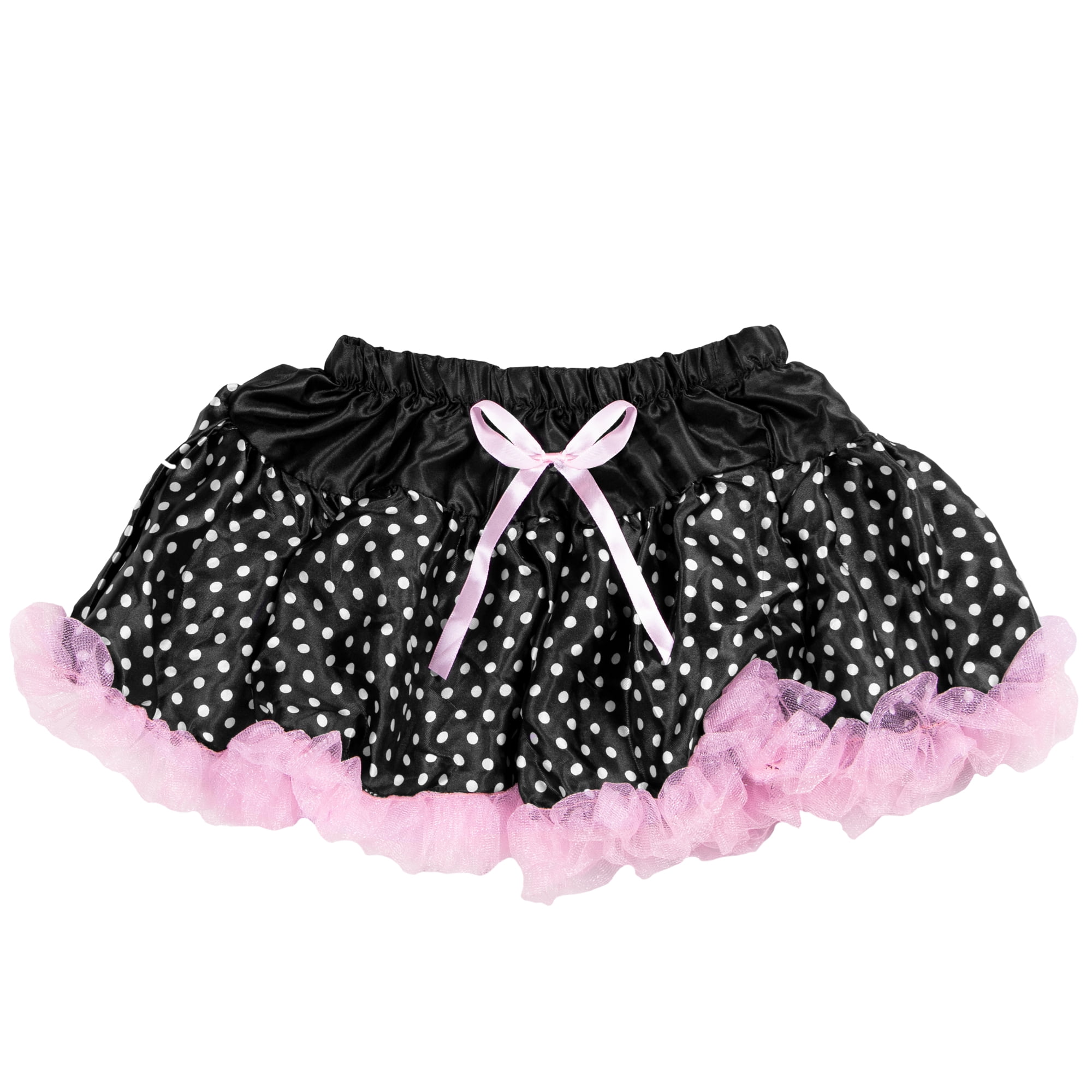 Picture of Brybelly MCOS-504 Black Polka Dot Costume Tutu