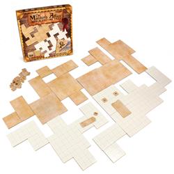 Picture of Brybelly GRPG-111 The Masters Atlas World Building Tiles&#44; Blank & Parchment