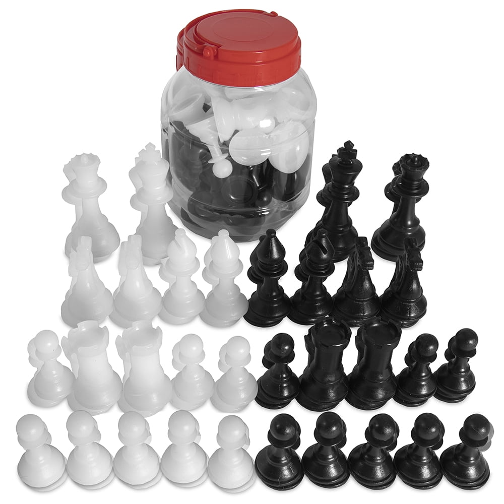 Picture of Brybelly GGAM-103 Chess Pieces Bucket - 6 x 6 x 6 in.