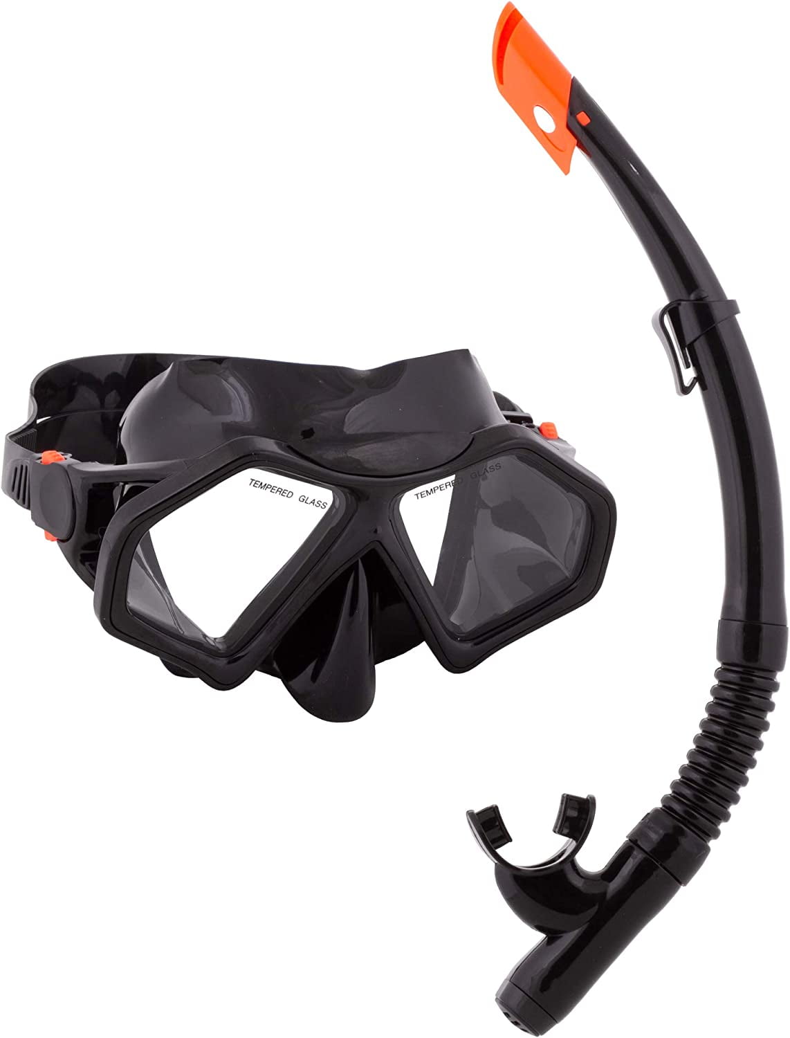 Picture of Brybelly SSWI-401 Semi-Dry Diving & Snorkel Set&#44; Marine - Adult