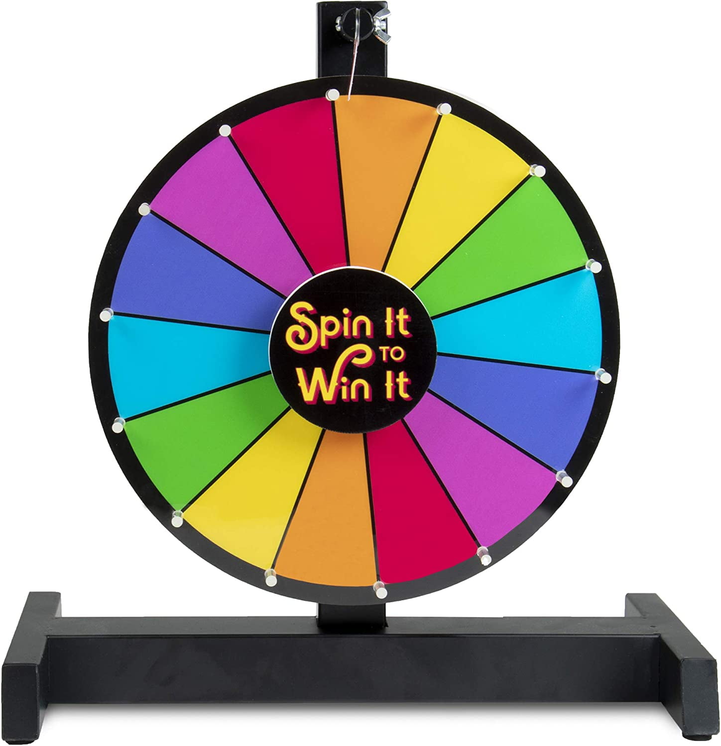 Picture of Brybelly GPRZ-402 12 in. Multi Color Prize Wheel