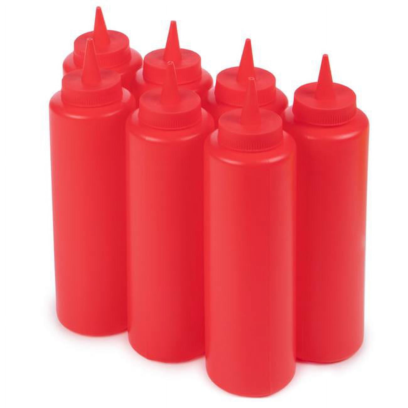 Picture of Brybelly KBOT-202 Ketchup Squeeze Bottles - Pack of 7