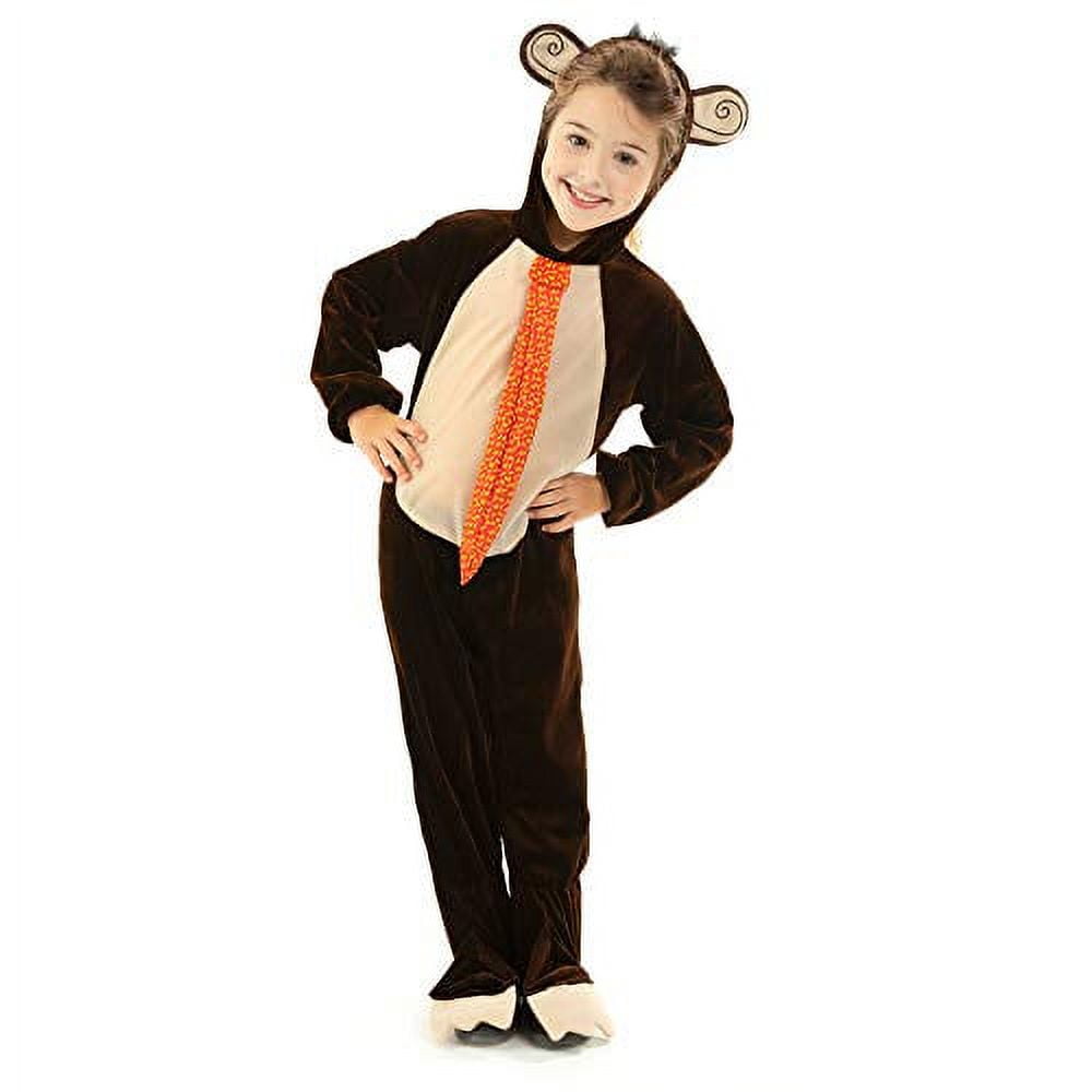 Picture of Brybelly MCOS-443YM Monkey Childrens Costume&#44; Size 5-6