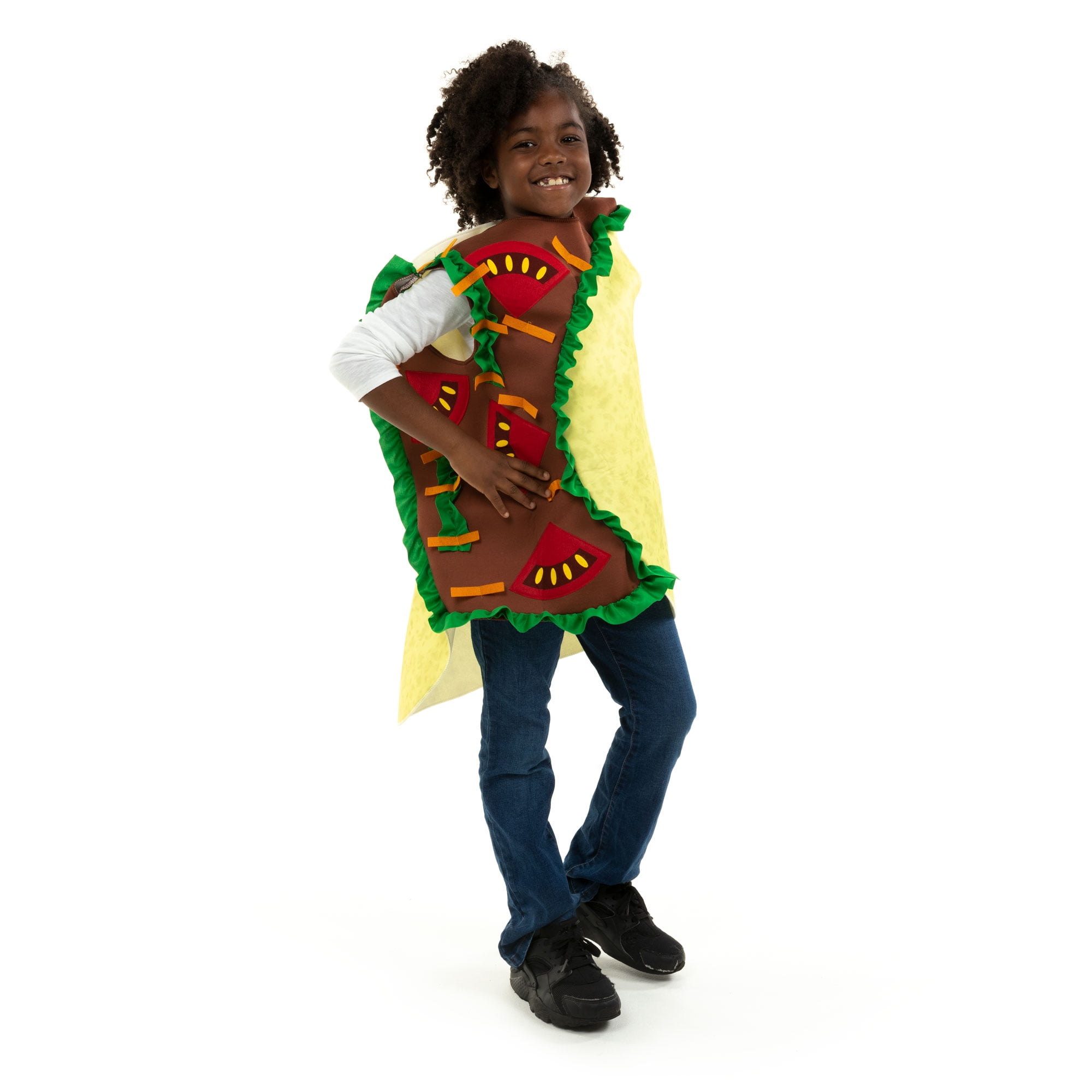 Picture of Brybelly MCOS-444YXL Taco Childrens Costume&#44; Size 10-12