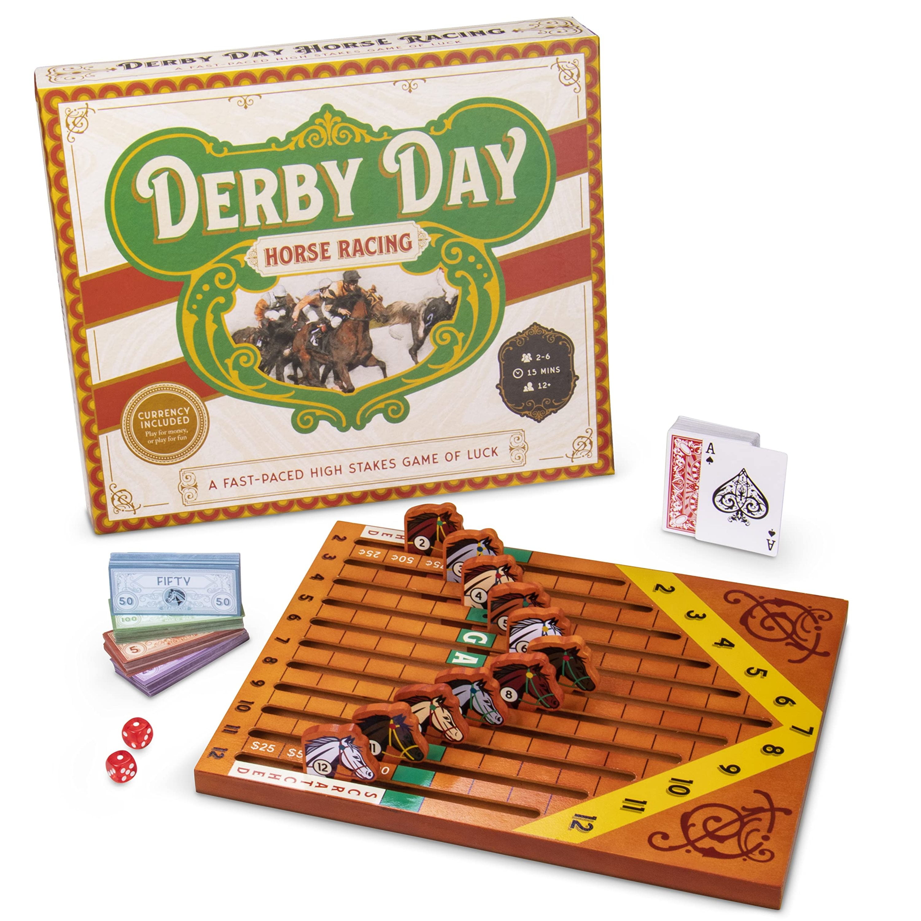 Picture of Brybelly GGAM-1501 Derby Day Horse Racing Game