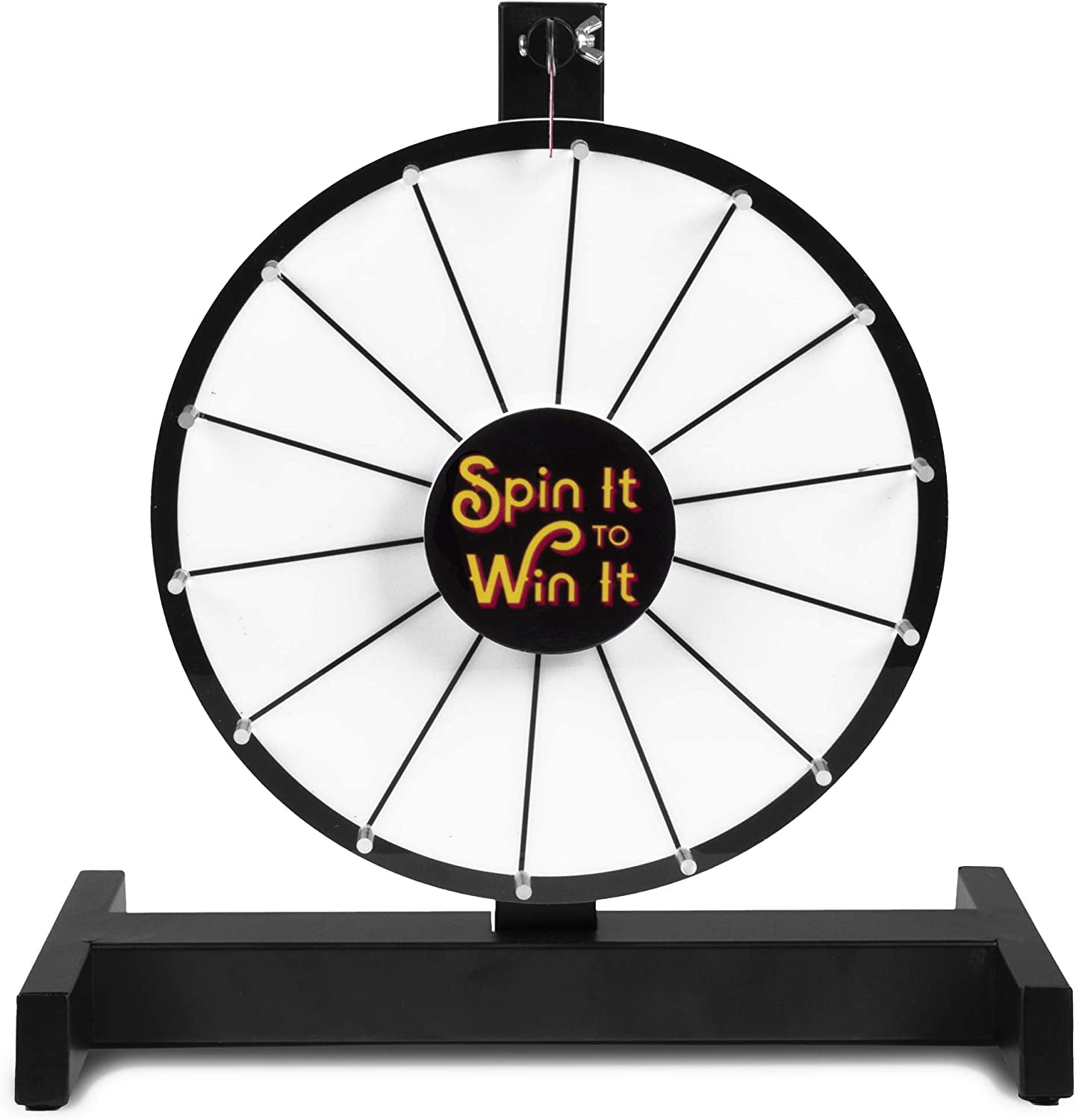 Picture of Brybelly GPRZ-401 12 in. White Prize Wheel