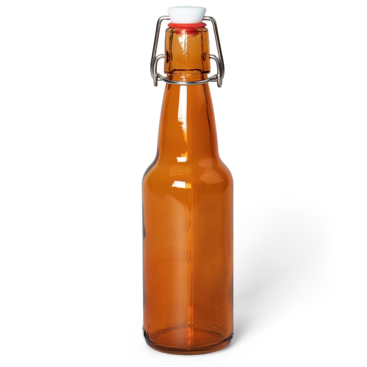 Picture of Brybelly KBOT-007 11 oz Amber Glass Bottles