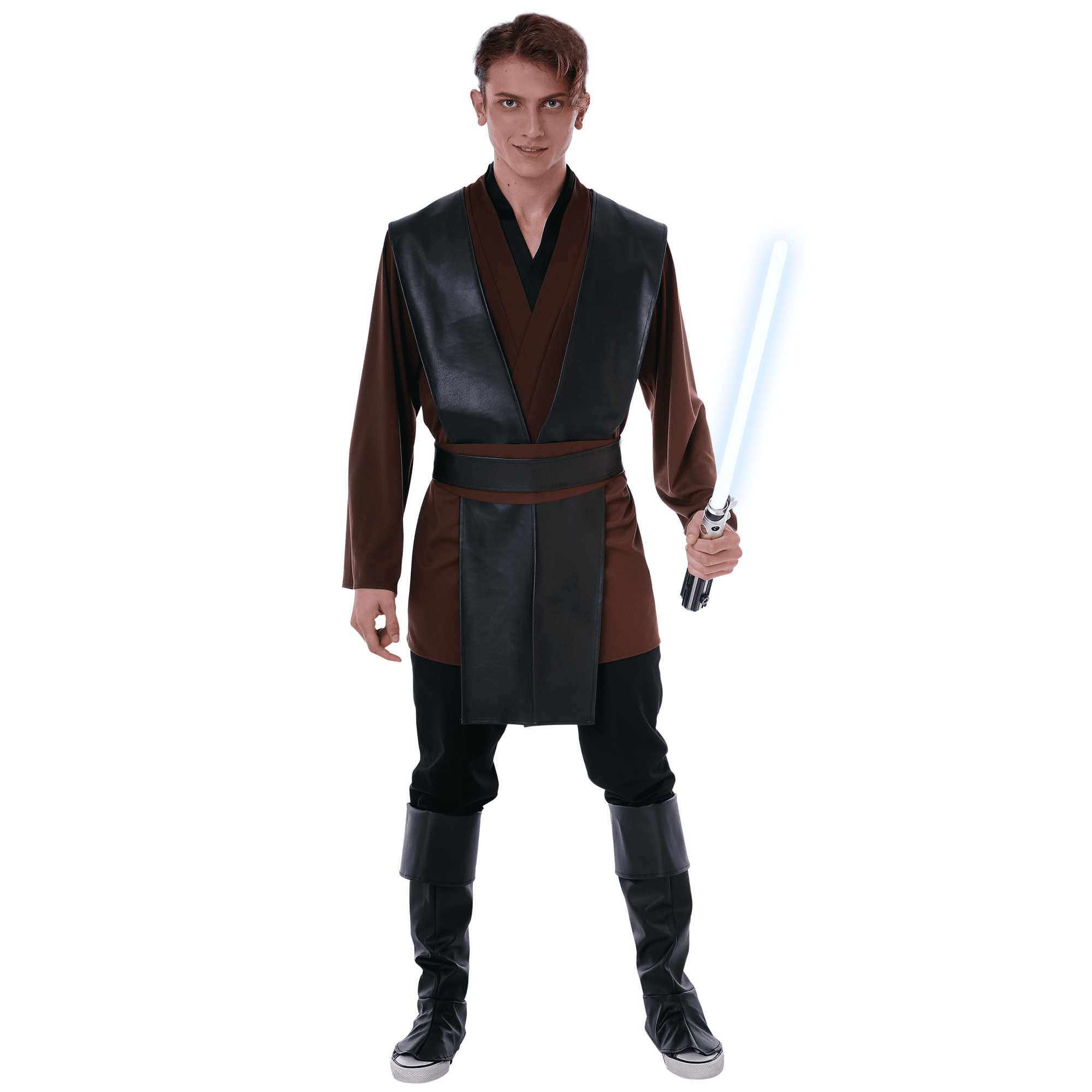 Picture of Brybelly MCOS-181L Force Fighter Mens Costume&#44; Large