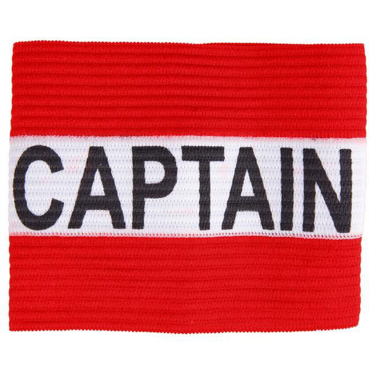Picture of Brybelly SSCR-806 Captain Armband Youth&#44; Red