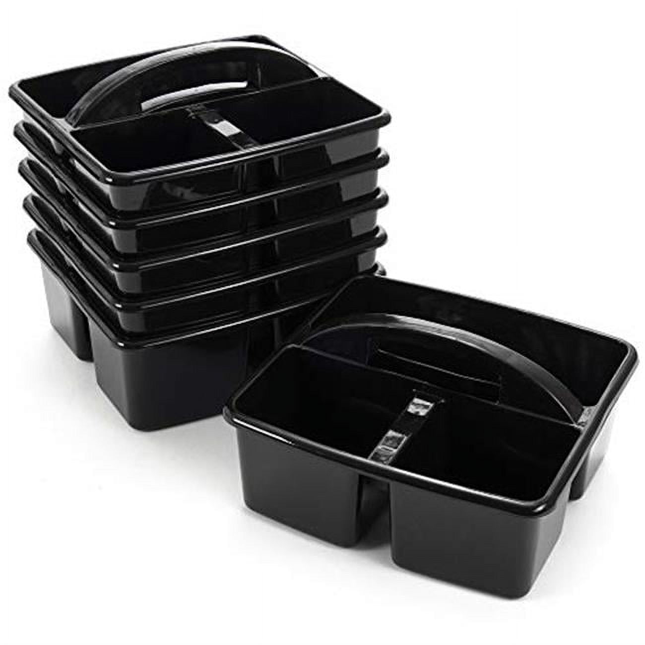Picture of Brybelly KTBL-406 Table Condiment Caddy&#44; Black - Pack of 6
