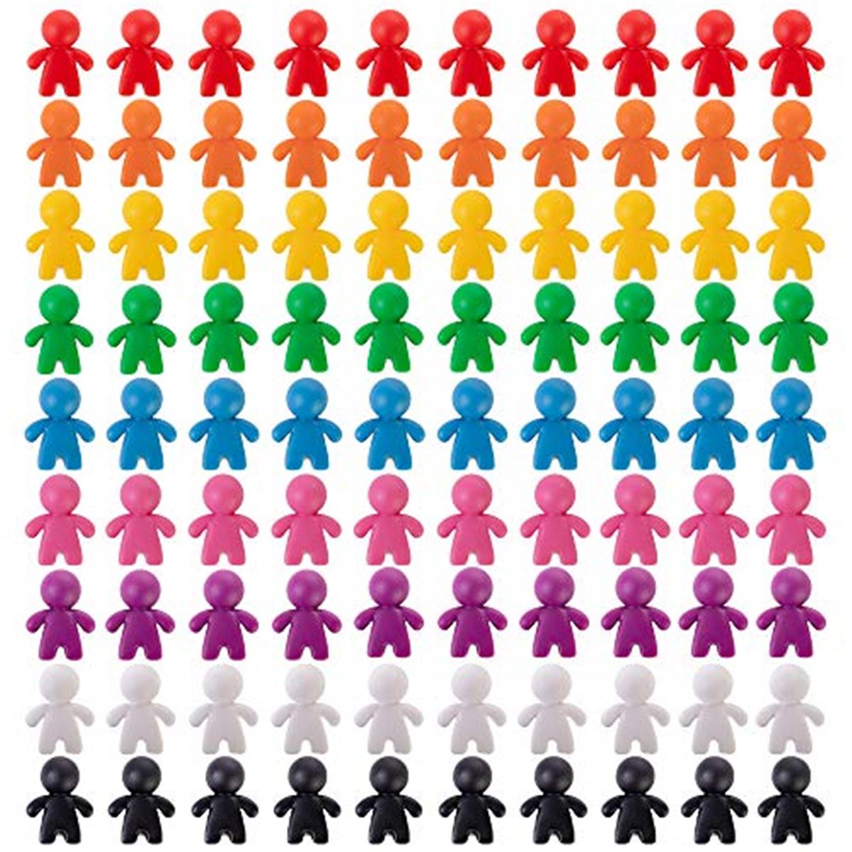 Picture of Brybelly TBGA-202 Peeples Board Game Pawns - Pack of 100