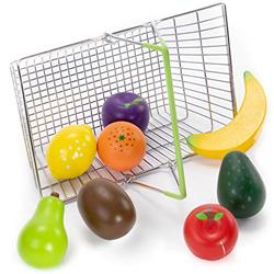 Picture of Brybelly TEAT-032 My Healthy Shopping Basket Produce Set&#44; Multi Color