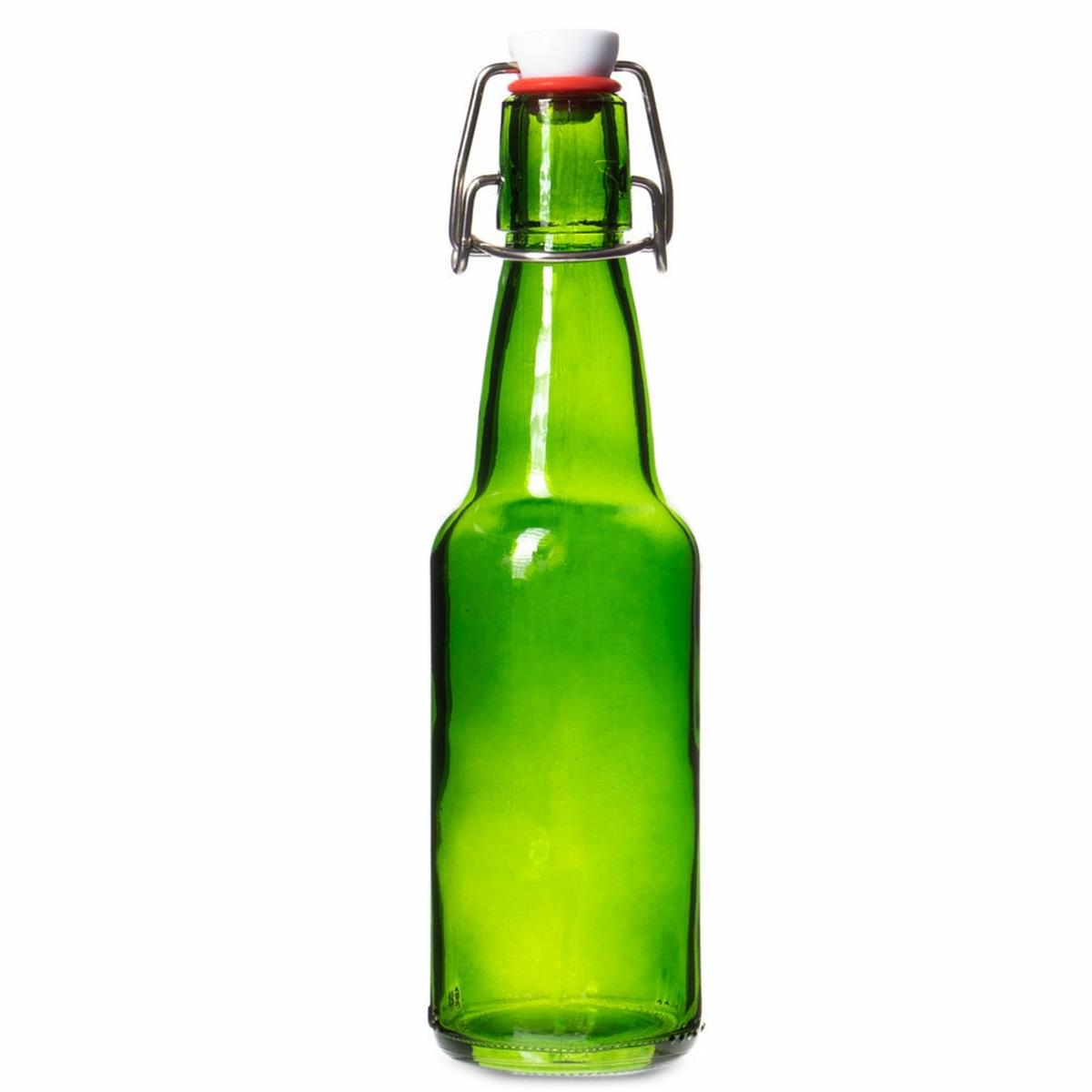 Picture of Brybelly KBOT-014 16 oz Grolsch Bottle, Green