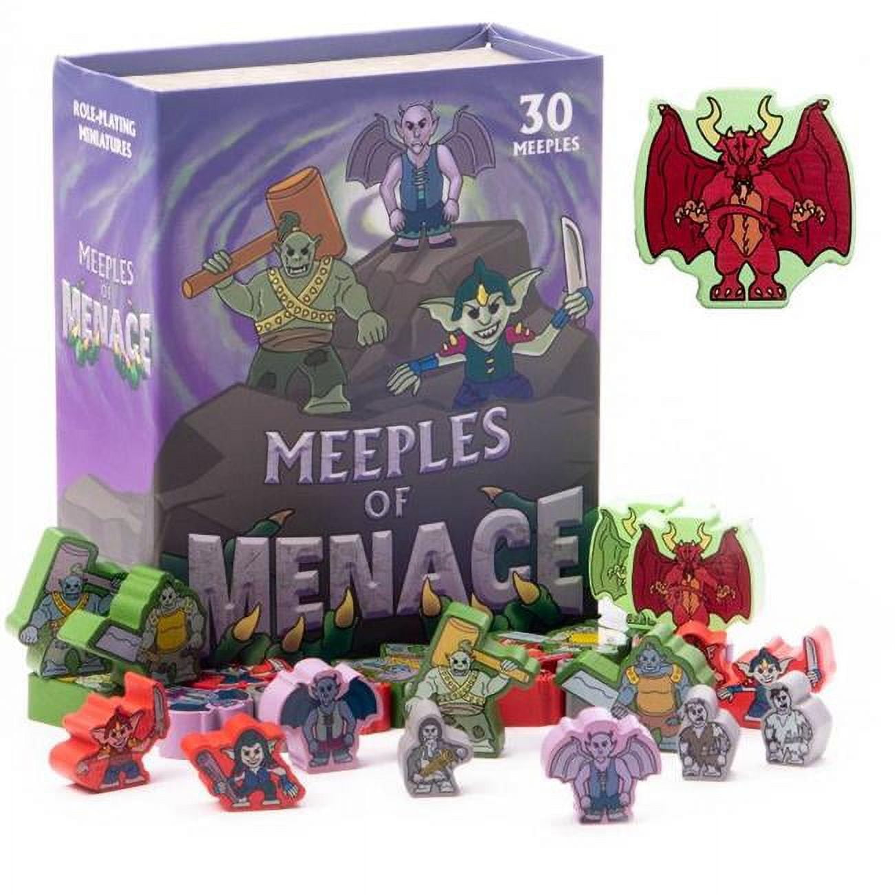 Picture of Brybelly GRPG-162 Meeples of Menace Board Game