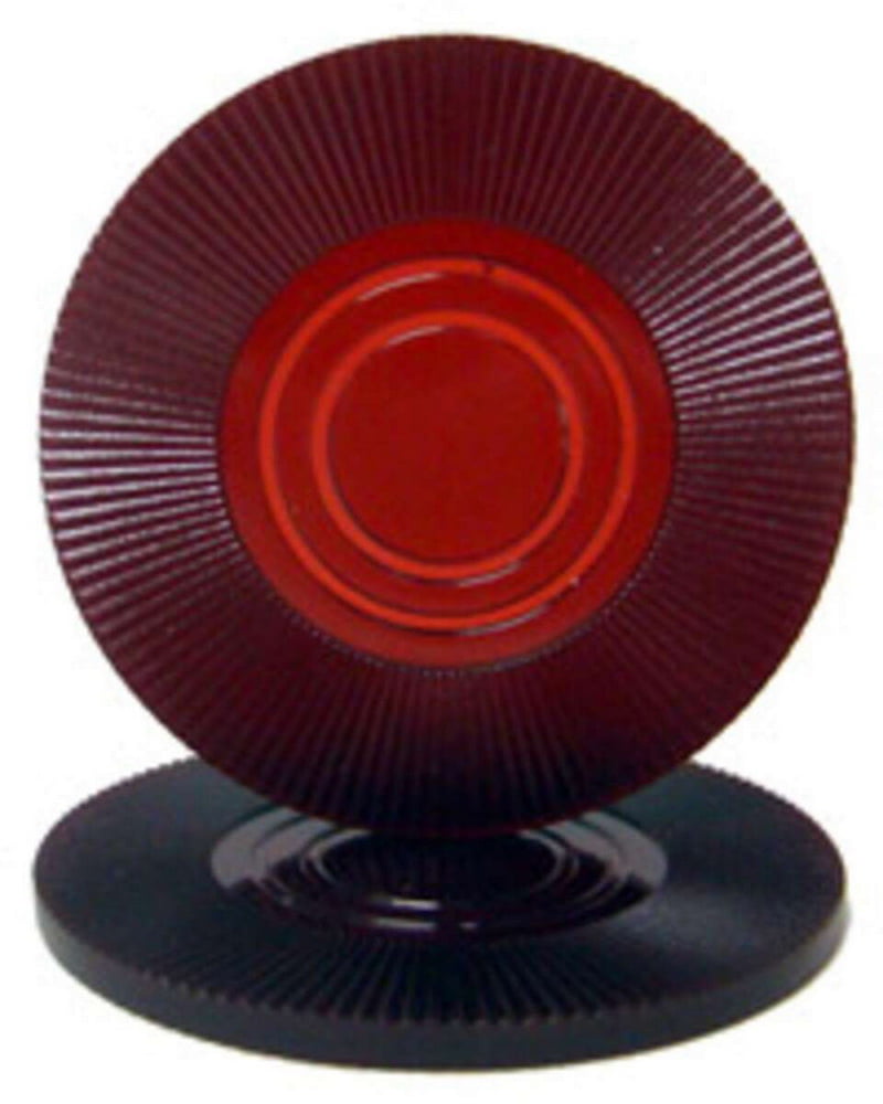 Picture of Brybelly CPRAD-Maroon-25 Interlocking Radial Chip&#44; Maroon - Pack of 25