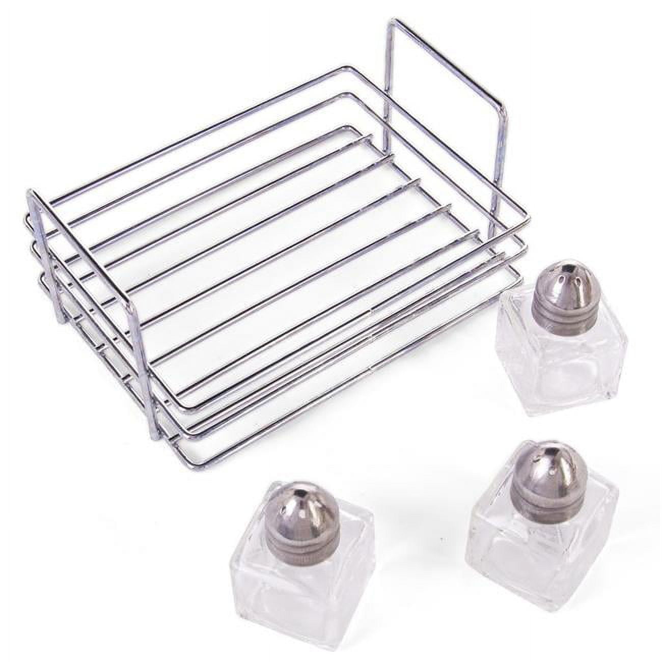 Picture of Brybelly KTBL-003 Mini Salt & Pepper Shakers Rack