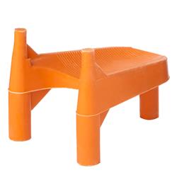 Picture of Brybelly SFOO-004 1 in. Football Kicking Tee&#44; Orange