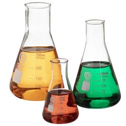 Picture of Brybelly IERL-002 250 ml Erlenmeyer Flasks Assortment - Pack of 3