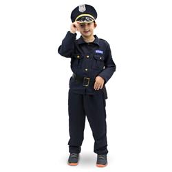 Picture of Brybelly MCOS-405YXL-H Childrens Policeman Costume&#44; Youth Extra Large 10 to 12
