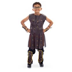 Picture of Brybelly MCOS-441YXL-H Mighty Warrior Costume&#44; Youth Extra Large 10-12