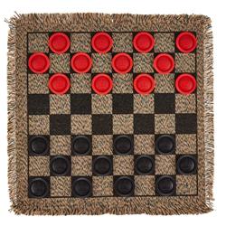 Picture of Brybelly GGAM-503 Mini Checker Rug Game