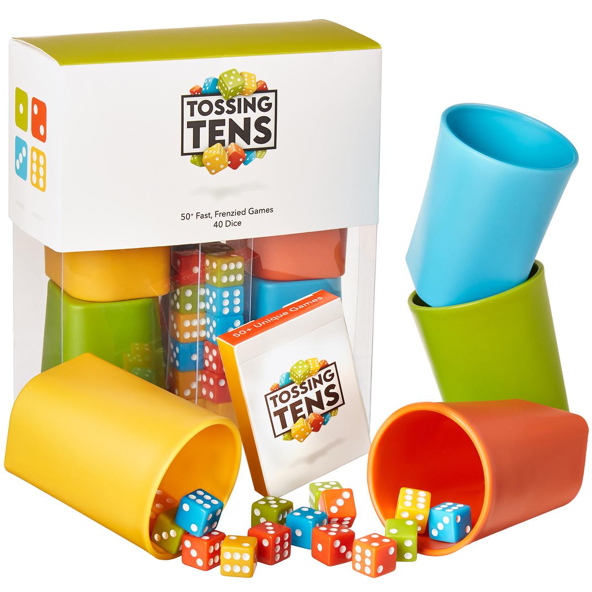 Picture of Brybelly GDIC-2211 Tossing Tens Dice Cup Bundle