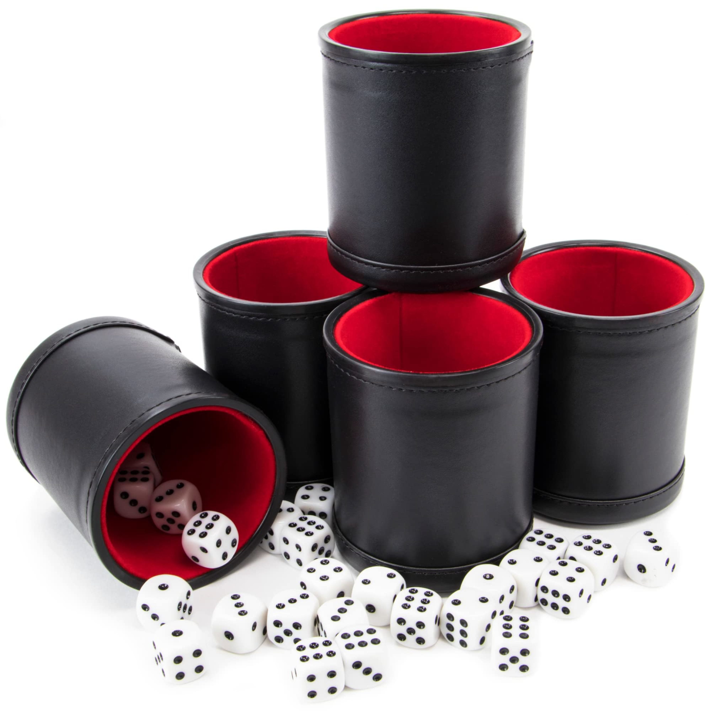 Picture of Brybelly GDIC-305 Professional Dice Cup&#44; Pack of 5
