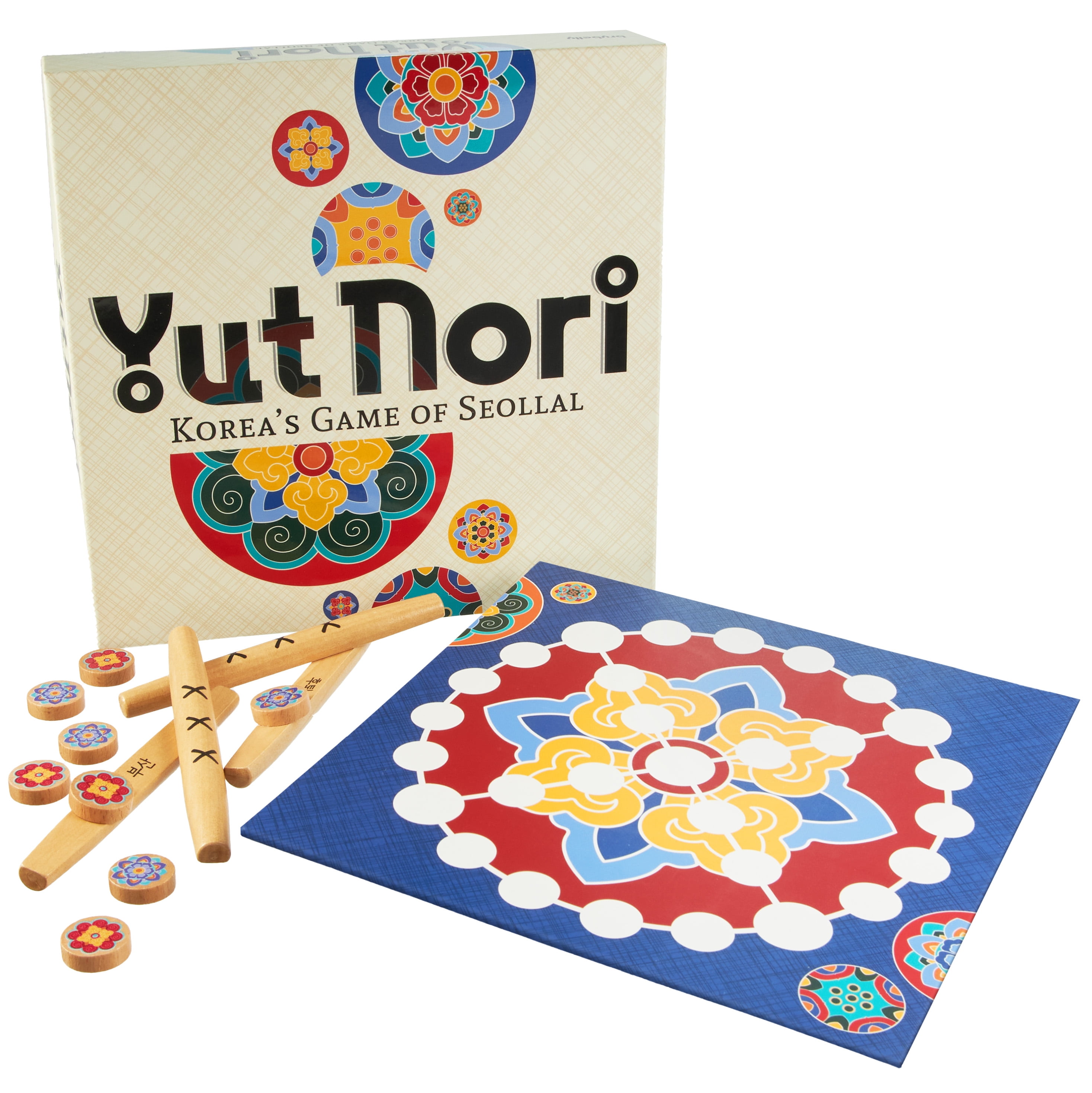 Picture of Brybelly GGAM-2003 Yut Nori Koreas Game of Seollal Board Game