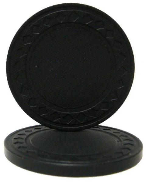 Picture of Brybelly BRY001702U 8.5 g Super Diamond Poker Chips&#44; Black - Pack of 25