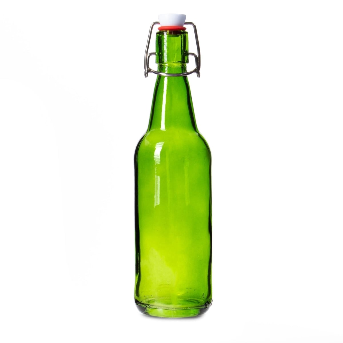 Picture of Brybelly Holdings BRY005480U Swing-top Grolsch Bottles for Homebrewing, Brown - 16.9 oz